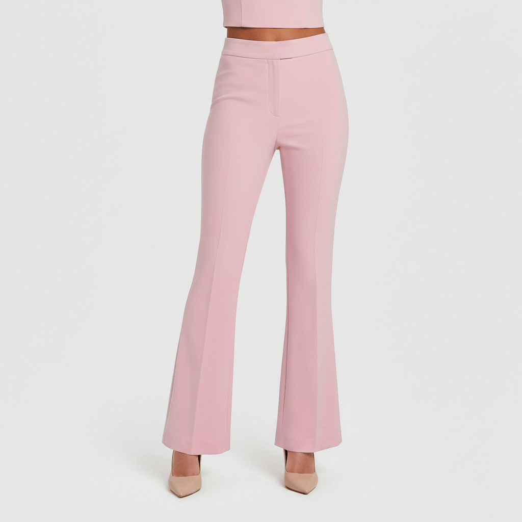 Noreen Two Piece Set Blazer, Top and Flared Pants