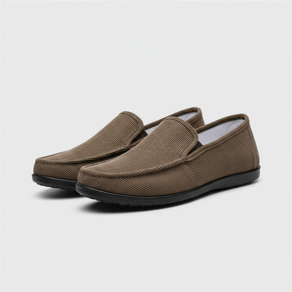 Stratton Casual Slip-On Loafers with Grip Sole