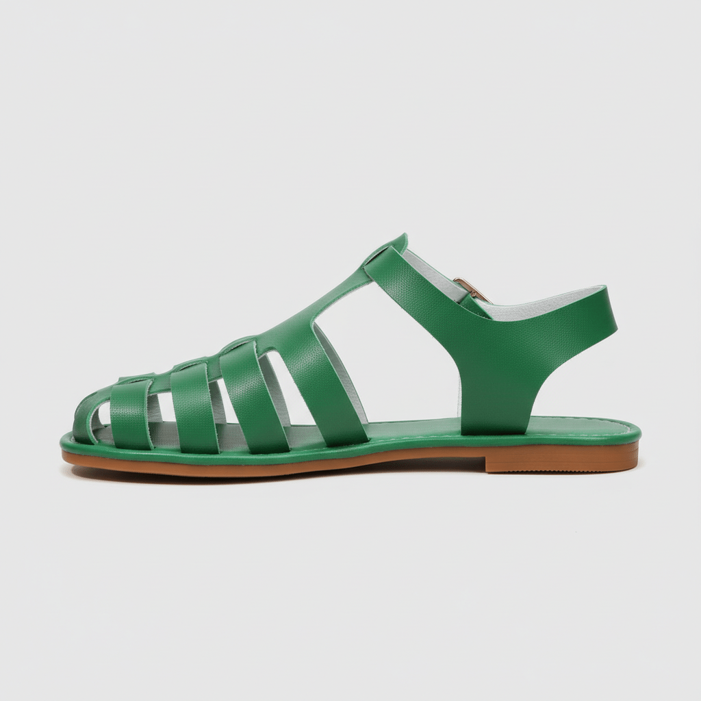 Vanessa Fisherman Sandals Closed Toe Buckle Sandals