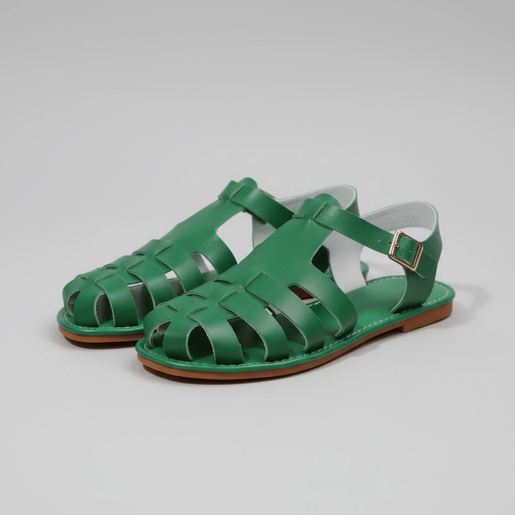 Vanessa Fisherman Sandals Closed Toe Buckle Sandals
