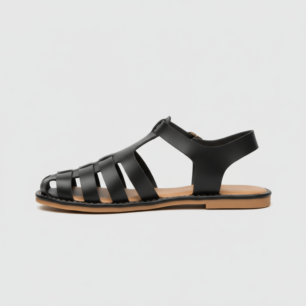 Vanessa Fisherman Sandals Closed Toe Buckle Sandals