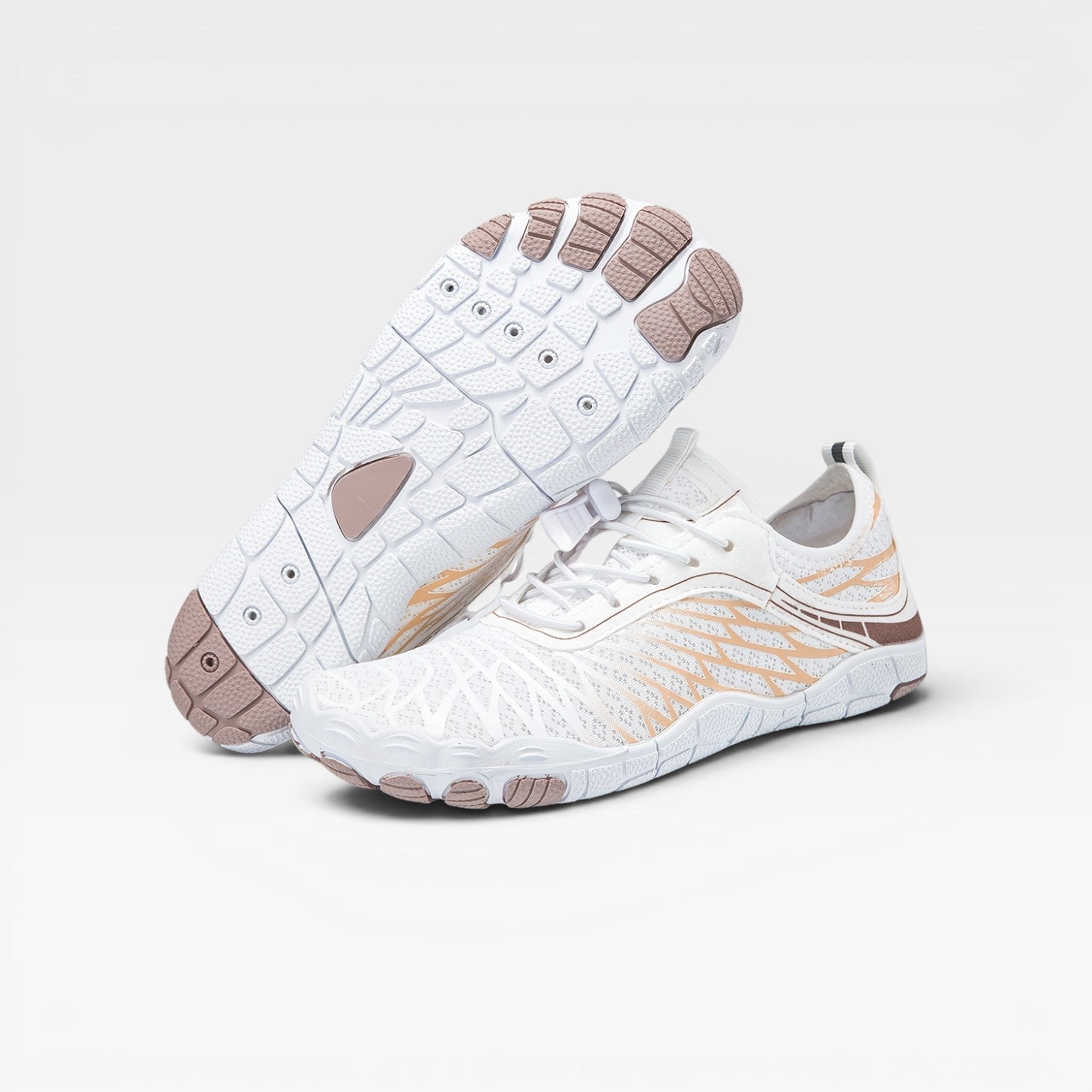 Quick Dry Barefoot Water Shoes with Adjustable Drawstring Lace